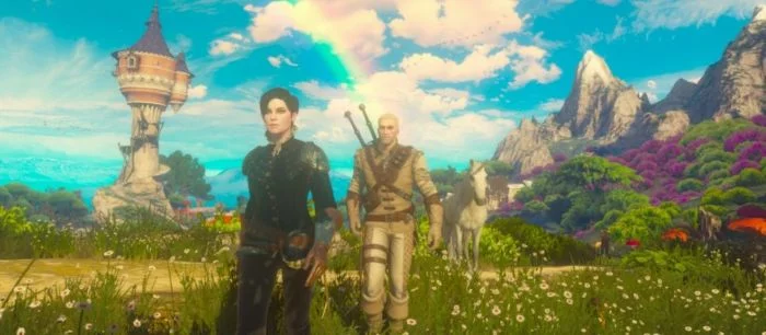 Создательница «Ведьмака» от Netflix показала фото с места съемок сериала. Там есть радуга