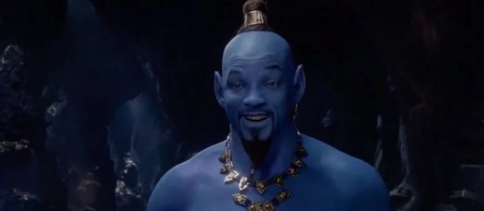 Вышел первый трейлер «Аладдина». Уилл Смит не всегда будет голубым!