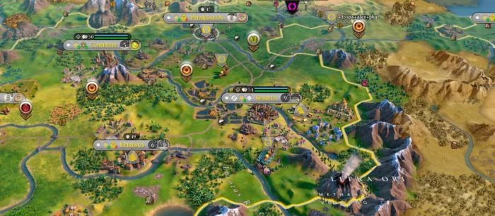 Арт-директор Civilization 6 на спор переделал игровую графику, сделав её похожей на Civilization 5