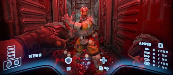 Опубликовано 12 минут геймплея мясного шутера Prodeus — когда весь экран в крови