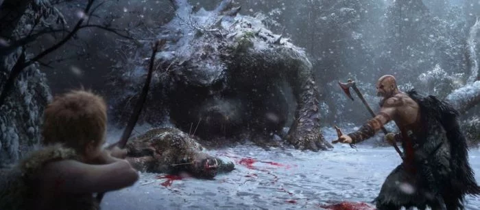 Пользователь Reddit нашёл намёк на сиквел God of War в бесплатной теме для PS4