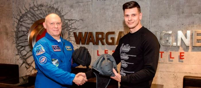 Wargaming установила связь с космосом! Игроков World of Tanks поздравили с Днем космонавтики прямо с борта МКС