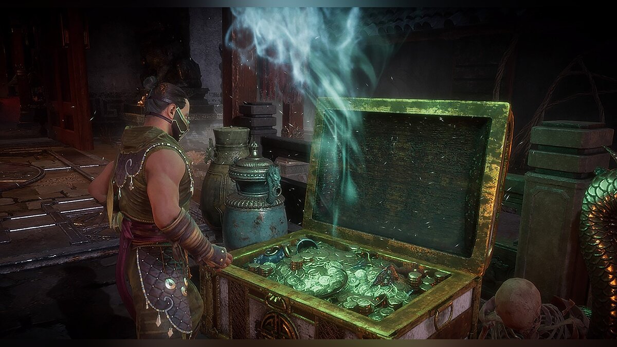 Где в Mortal Kombat 11 найти все особые предметы в Крипте (Crypt) — Сундуки, Сердца, Фрагменты Душ, молот Шао Кана, Самоцвет Жизни, сломанный рог Мотаро, амулет душ Ермака и Копье Ханзо Хасаши