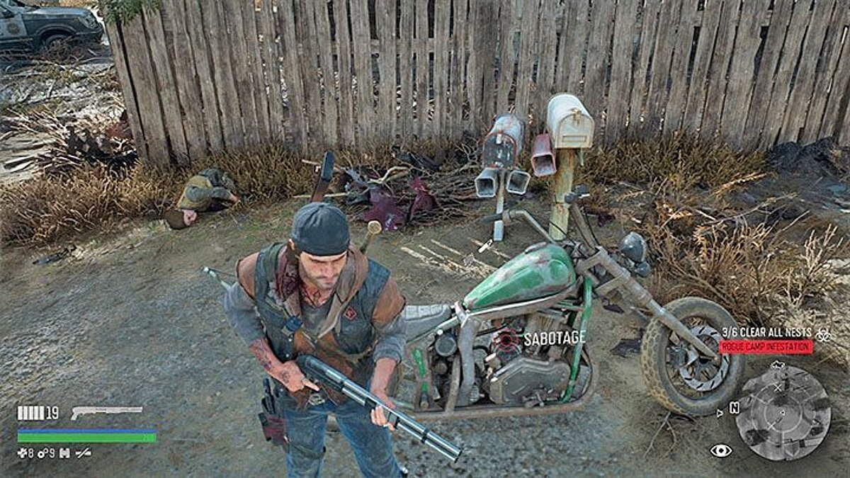 Как в Days Gone сменить байк — гайд