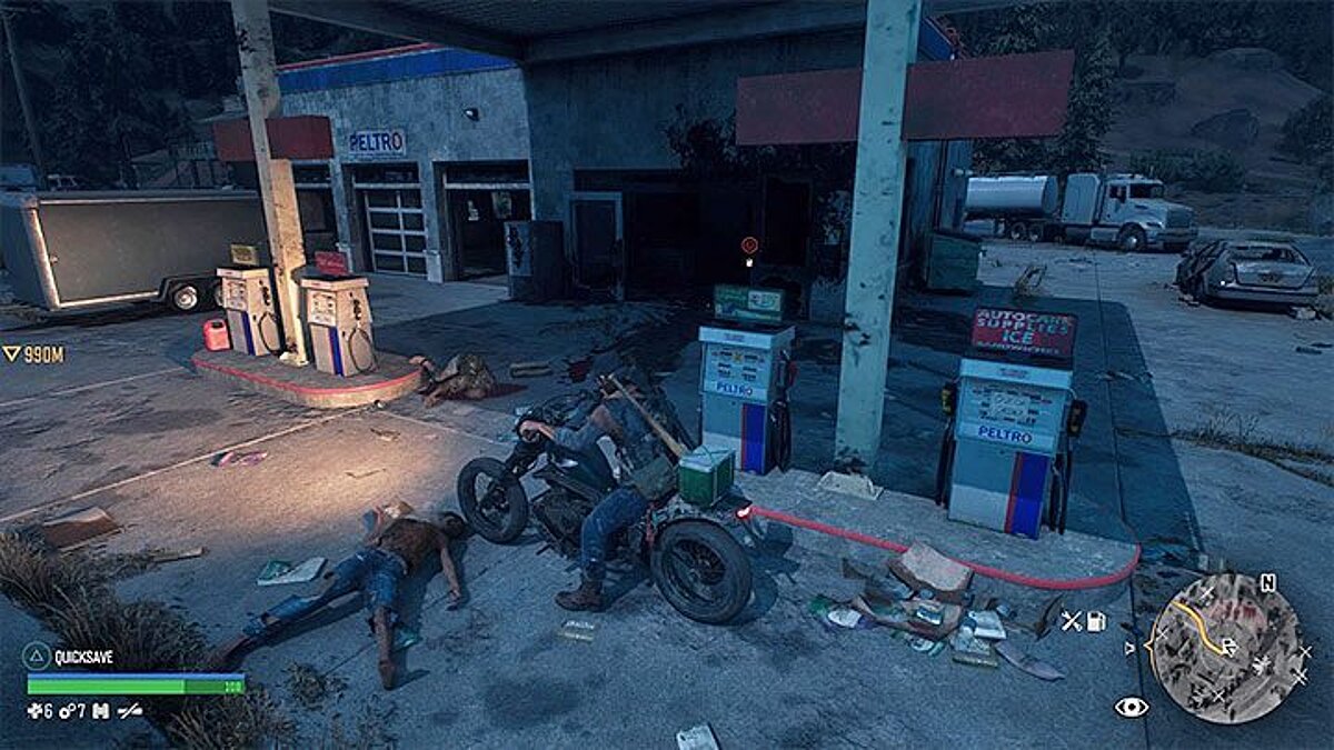 Как в Days Gone заправлять байк, где искать топливо (бензин) — гайд