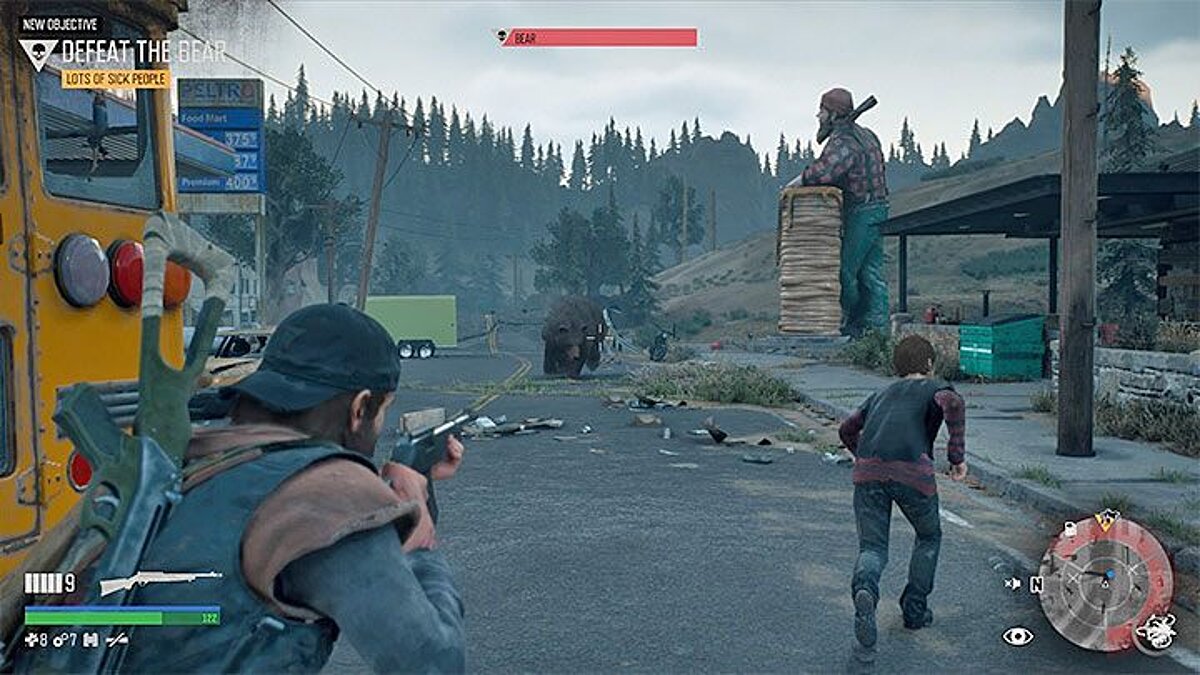 Как убить босса-медведя в Days Gone — гайд