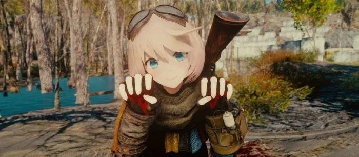 Для Fallout 4 вышел мод, который превращает главного героя в аниме-девочку
