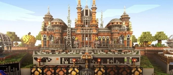 Для Minecraft вышла бесплатная карта в честь годовщины. Она рассказывает историю игры