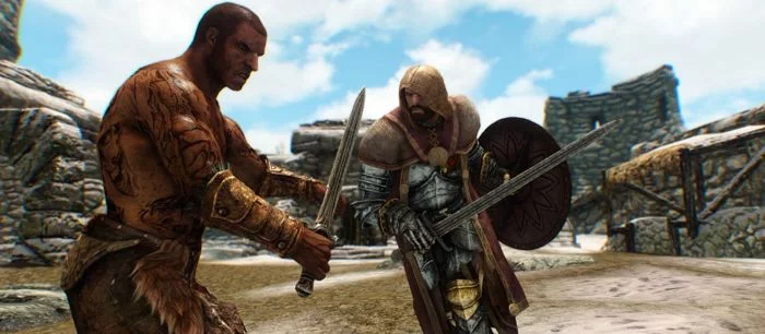 Как превратить Skyrim в Mordhau при помощи мода — гайд