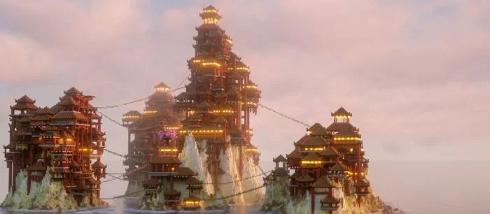 Самые невероятные постройки в Minecraft — огромные замки, города, деревни и даже мемы