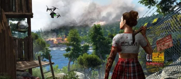 Для SCUM вышло обновление Maneater — женские персонажи c регулируемым размером груди, строительство базы и больше FPS