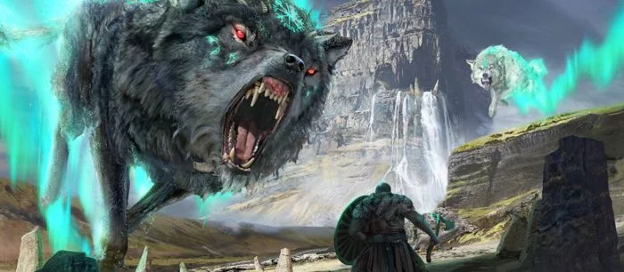 Художник нарисовал неофициальные арты продолжения God of War. На них есть Кратос, Один и другие боги