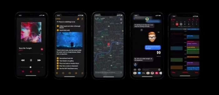 Набор свайпом на клавиатуре и режим Dark Mode — Apple показала новую iOS 13