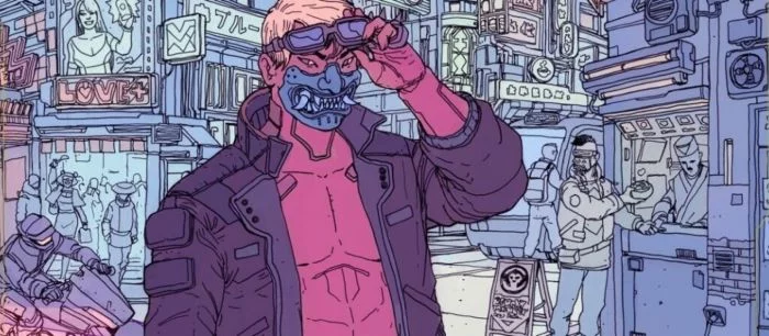 Новые стильные официальные арты Cyberpunk 2077 посвятили бандам будущего