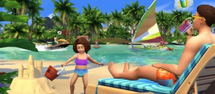 Седьмое дополнение для Sims 4 под названием «Жизнь на острове» официально анонсировали на EA Play