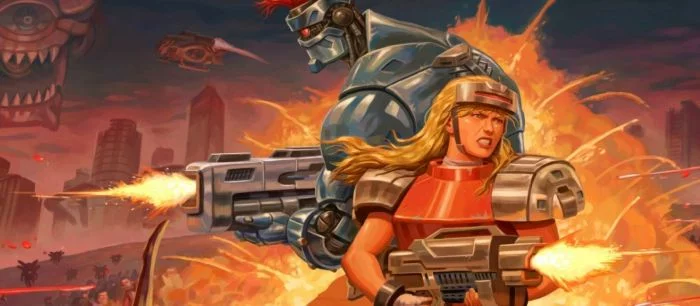 В Steam выйдет хардкорный шутер в духе игр 90-х про войну людей и роботов — трейлер