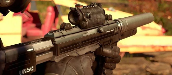 Вышел мод для Fallout 4 с детализированным оружием из серии Halo. Его делали почти два года