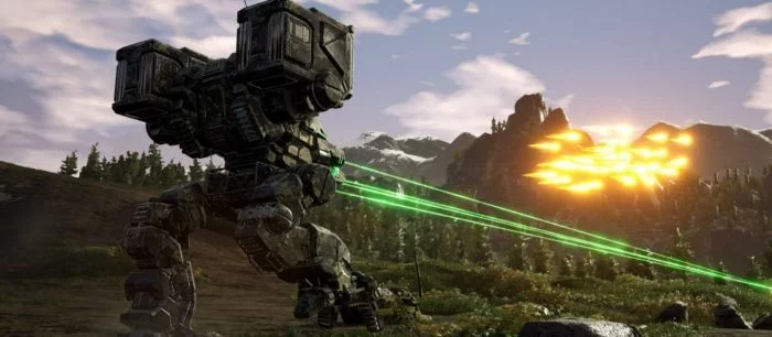 Гигантские роботы, взрывы и перестрелки — появились новые скриншоты MechWarrior 5: Mercenaries