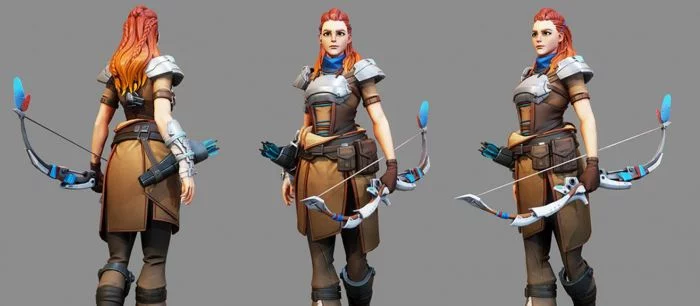 Художник показал, какой бы была Элой из Horizon Zero Dawn, если бы стала новым персонажем Overwatch — арты