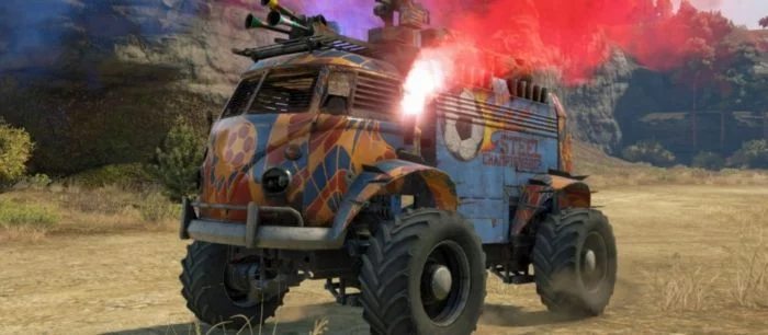 Для Crossout вышло обновление «Кубок пустошей» с чемпионатом по футболу на колёсах и новой картой