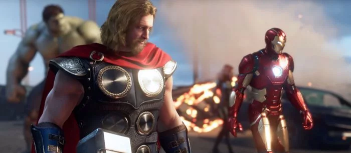 В сеть слили новый геймплей Marvel's Avengers за Тора. На видео он побеждает врагов при помощи Мьёльнира