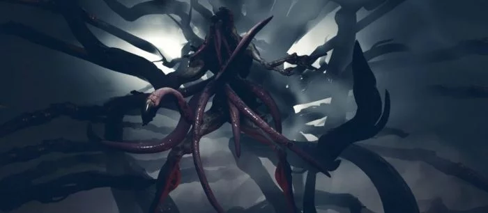 Вышло 12 минут нового геймплея Moons of Madness, в котором герой встречает монстра с щупальцами