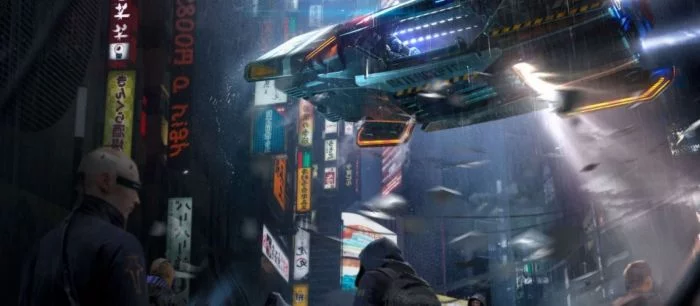 Художник Cyberpunk 2077 опубликовал личные арты, вдохновленные научной фантастикой