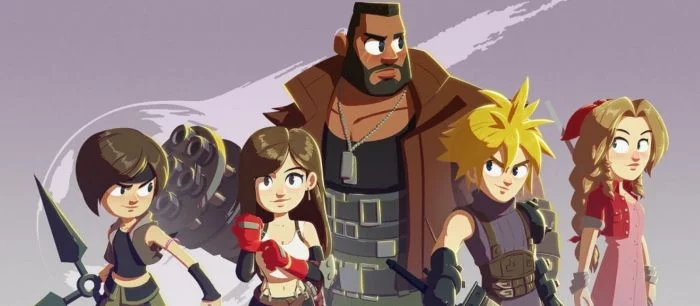 Художники нарисовали героев Final Fantasy VII в стиле мультфильма — арты