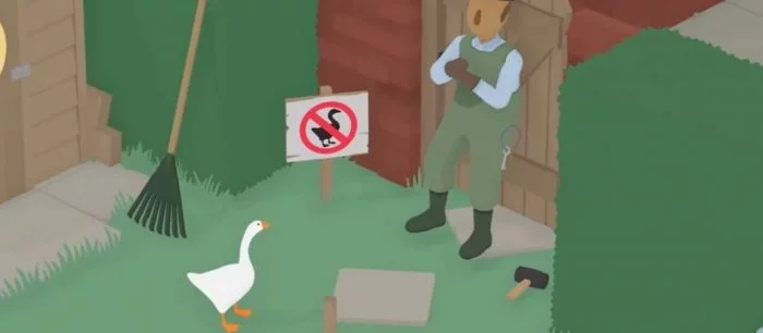 На ПК выйдет симулятор гуся, который пугает людей и ворует вещи — трейлер