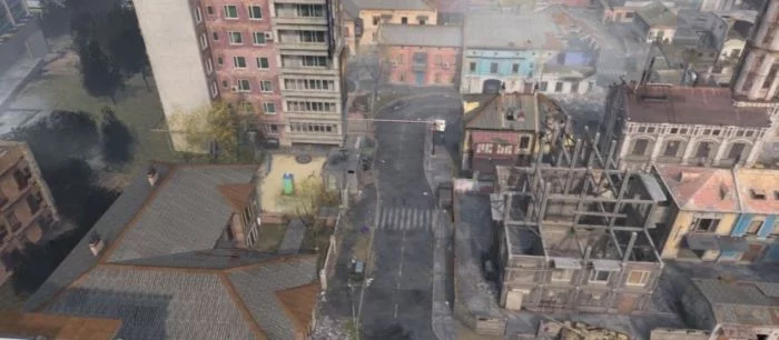 В видео COD: Modern Warfare показали разрушенный город с русской вывеской «Оренда» на доме