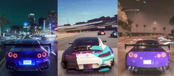 На видео сравнили графику Need for Speed Heat, Payback и NFS 2015