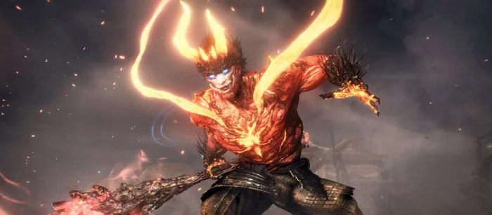 Появились первые скриншоты и арт Nioh 2 — пышногрудое чудовище, демон и огромная змея