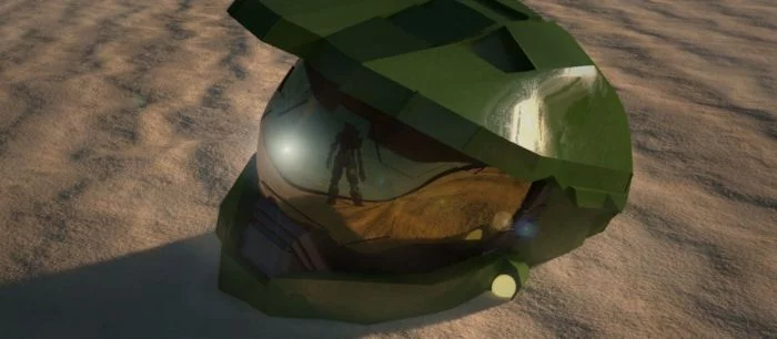 Шлем Мастера Чифа превратили в урну для праха фаната Halo