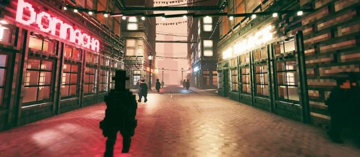 В Steam выйдет неонуар-игра с открытым миром, над которой работает всего один человек