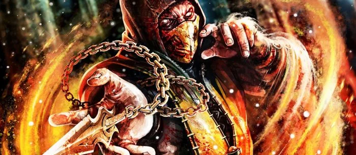 Фанат воссоздал сцену убийства со Скорпионом из Mortal Kombat. Эд Бун в восторге