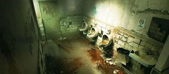 Художник показал реалистичный туалет из Silent Hill на Unreal Engine 4 и с рейтрейсингом