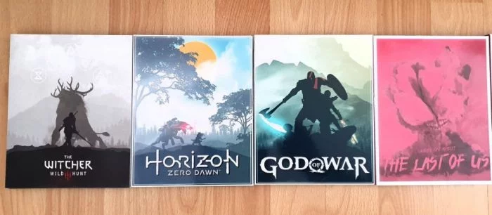 Художник рисует впечатляющие обложки игр. Их можно скачать и распечатать