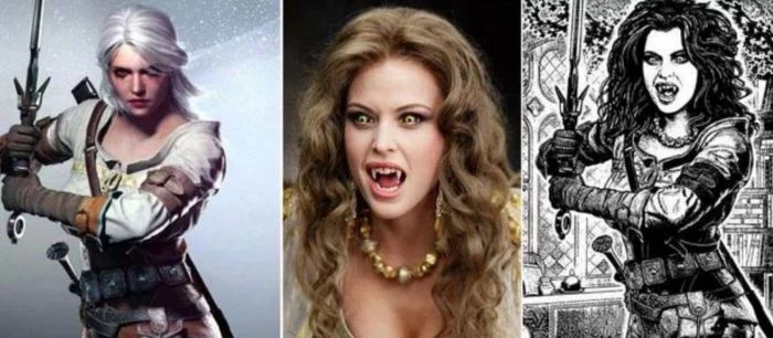 Изображение Цири из The Witcher 3 сплагиатили для книги российского писателя