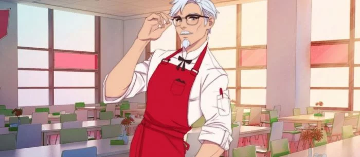 KFC выпустит в Steam аниме-игру про любовь, еду и полковника Сандерса