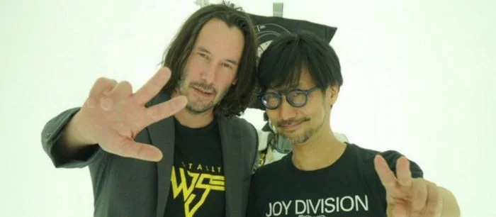 Киану Ривз пришел в гости к Хидео Кодзиме и оставил автограф