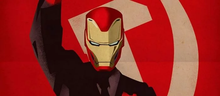 Американские супергерои на советских плакатах — художник нарисовал крутую серию работ