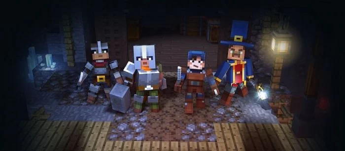 Появился трейлер и геймплей Minecraft: Dungeons, экшен-RPG в стиле Diablo