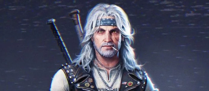 Россиянин показал, как бы выглядели Геральт и Йеннифэр из Witcher 3, если бы жили в 80-х
