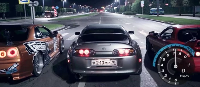 Россиянин устроил гонки Need For Speed в реальной жизни — видео