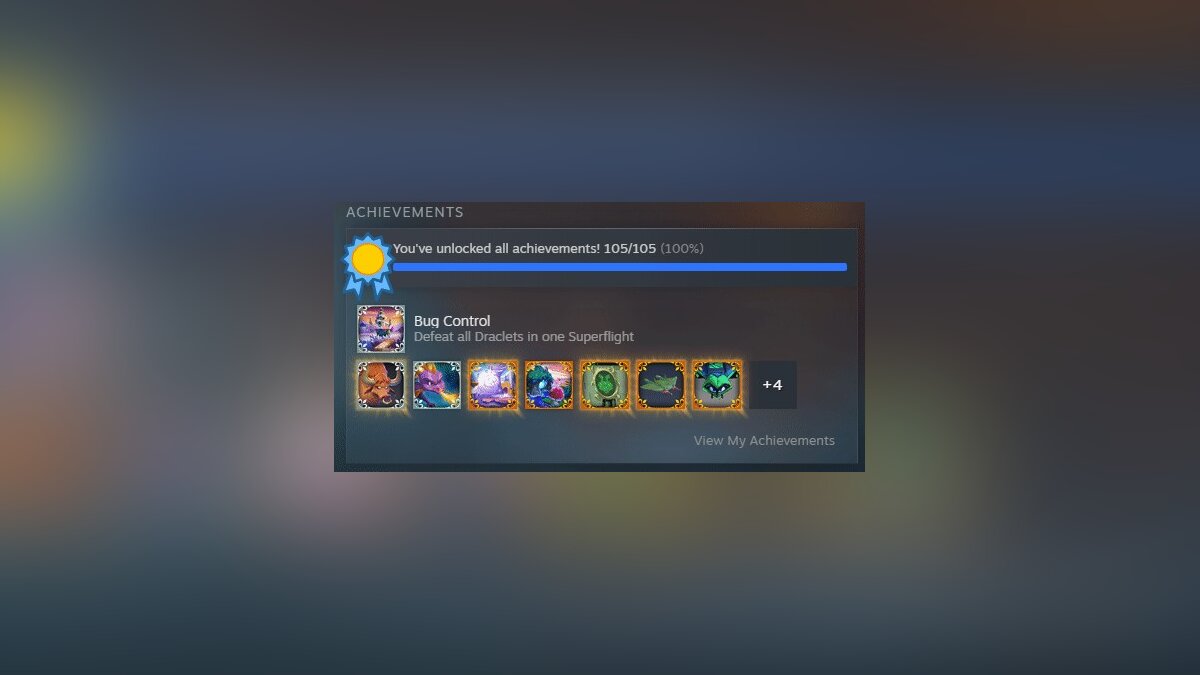 В Steam теперь можно получить «золотое» достижение и медаль за все ачивки