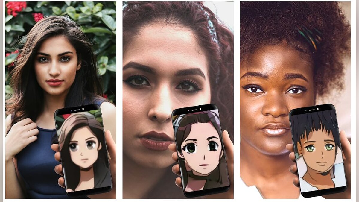 Вышло бесплатное приложение, которое превращает людей на фото в персонажей аниме