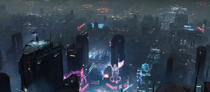 Художник Star Citizen показал арты футуристического города