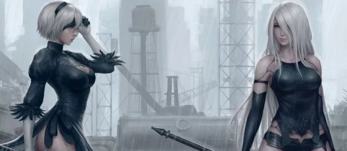 Сексуальной 2B из NieR Automata оголили грудь в моде для Code Vein — скриншоты