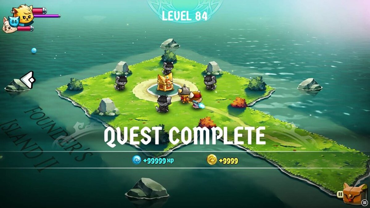 Quest complete. Кэт квест 2. Cat Quest Королевский курорт. Cat Quest маг. Cat Quest 2 золотые сундуки.