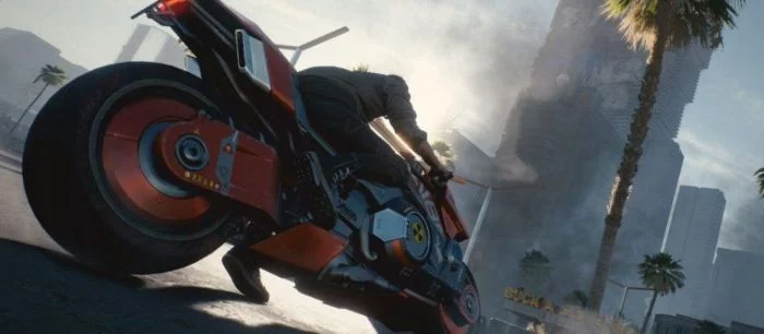 Пока не удалили: слитый геймплей Cyberpunk 2077, в котором герой катается на байке по городу (уже удалили)